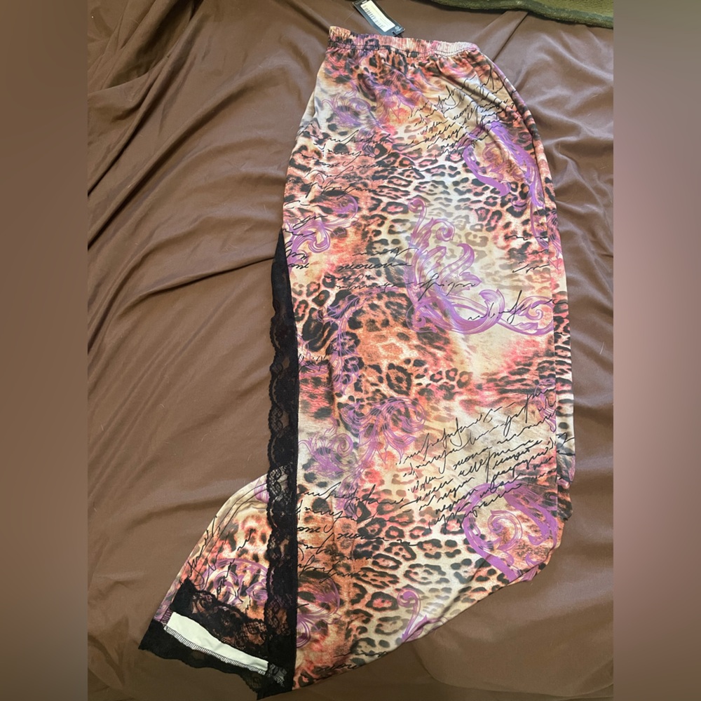 PrettyLittleThing Vibrant Animal Print Scarf